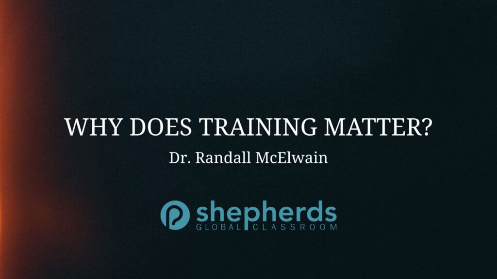 Why does training Matter?